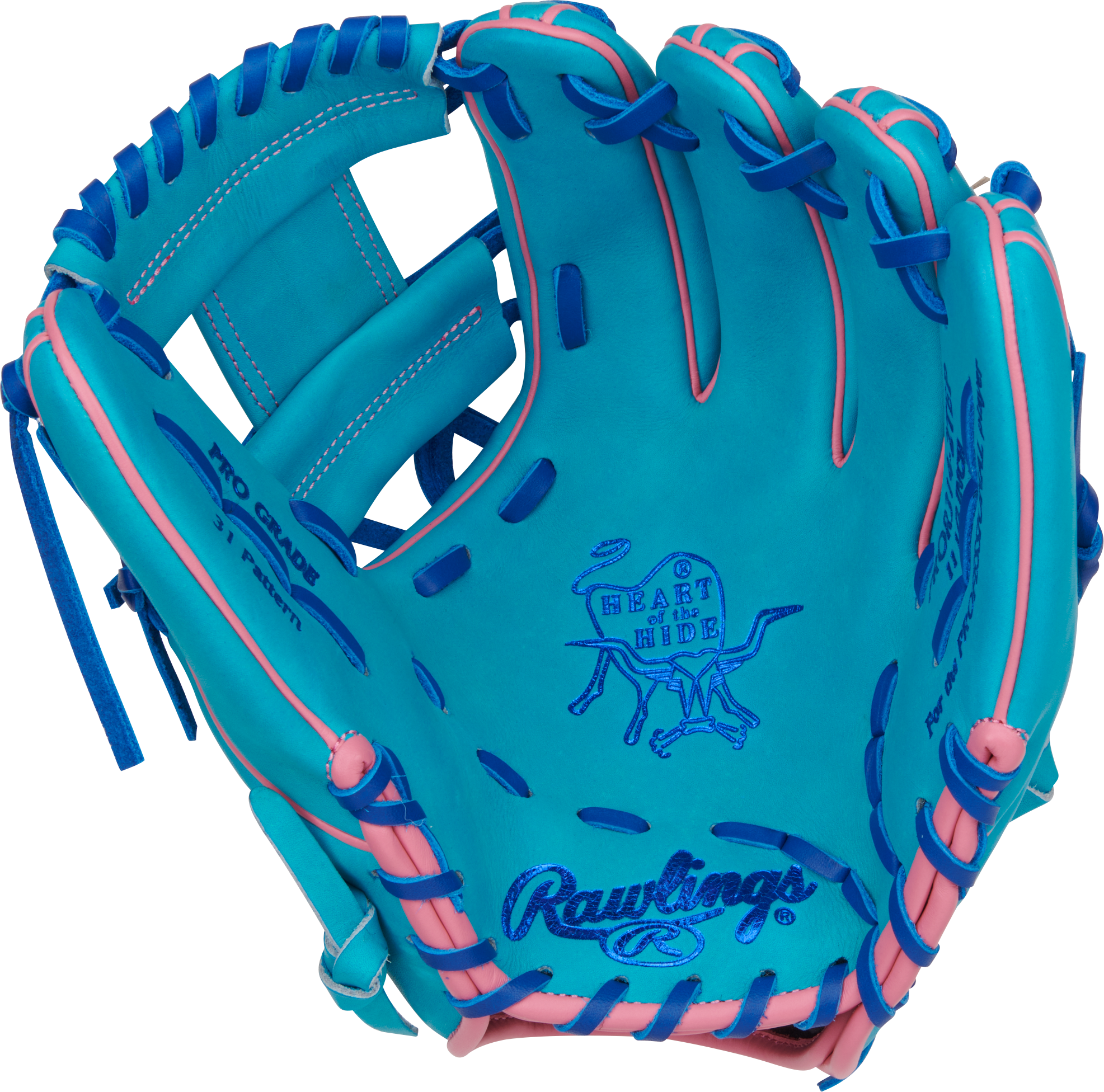 Rawlings Heart of the Hide Vibrant Series 11.5" Infield Glove: PROR314-2TEP