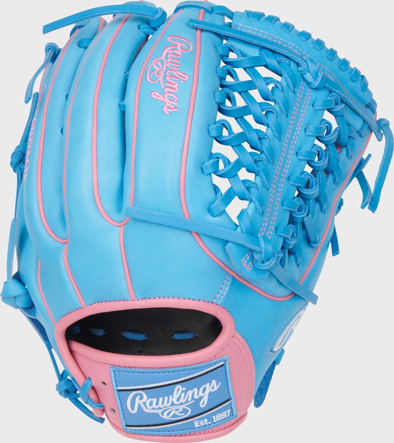 Rawlings Heart of the Hide 12.75-Inch Modified Trap-Eze Web Glove: PROR3319-4CB