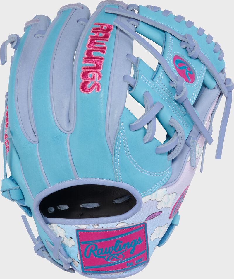Rawlings  Icon Fest Heart of the Hide Columbia Blue/Periwinkle 11.5-Inch Infield Glove: PROR934-2CBPE