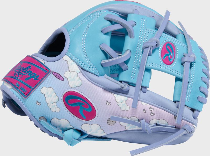 Rawlings  Icon Fest Heart of the Hide Columbia Blue/Periwinkle 11.5-Inch Infield Glove: PROR934-2CBPE
