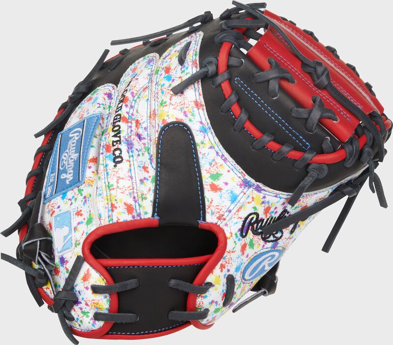Rawlings Heart of the Hide Splatter 33.5" Catcher's Mitt: PRORCM335-23B