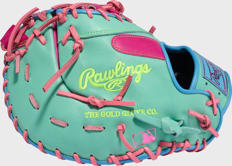Rawlings Heart of the Hide ColorSync 10 Berry Mint 13-Inch First Base Mitt: PRORDCT-10BEM