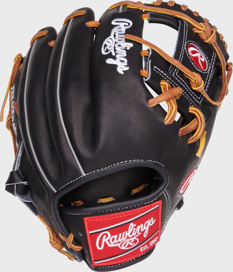 Rawlings Heart of the Hide 11.5" Black Infield Glove: PROT204-2B