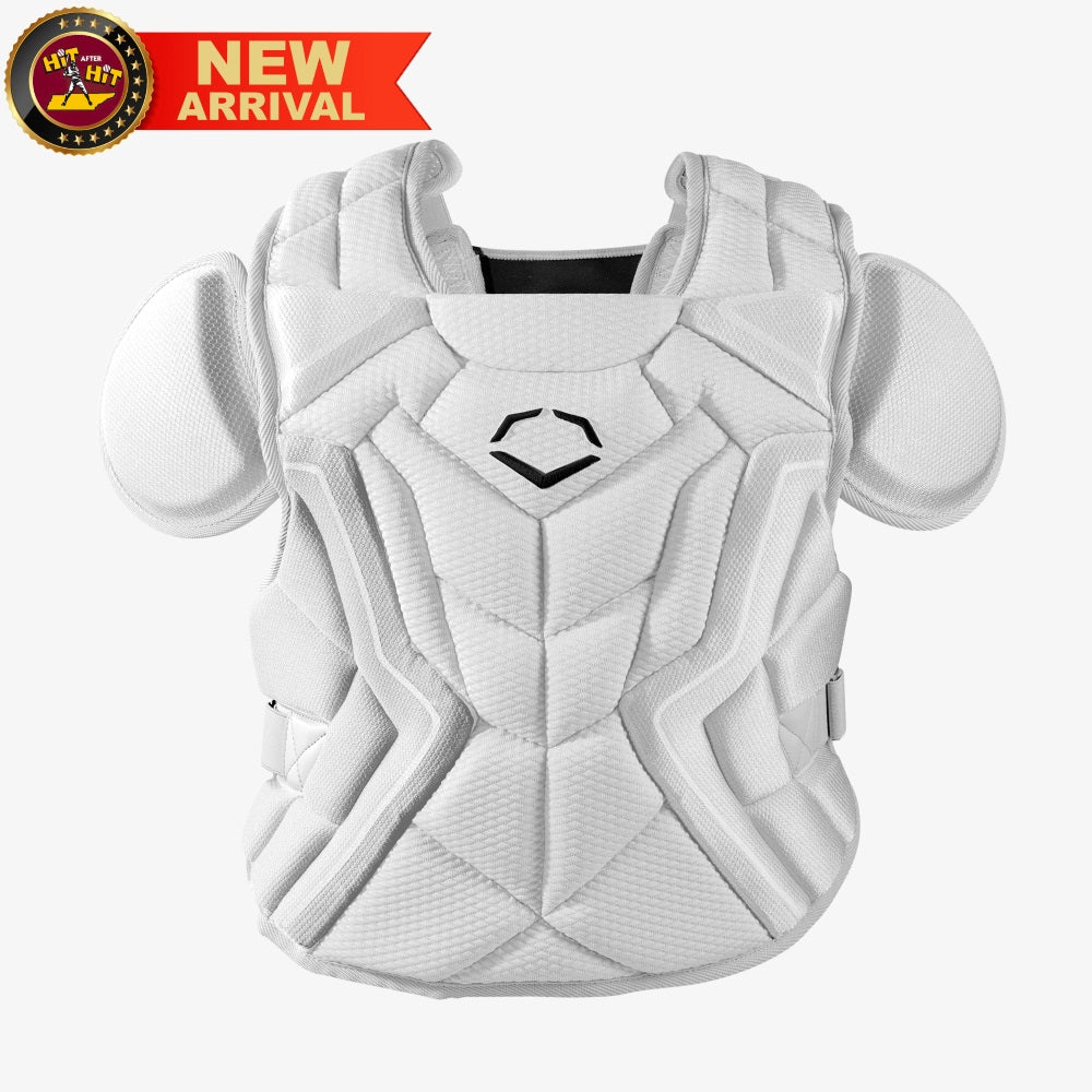 Pro-SRZ™ 2.0 Baseball Catcher’s Intermediate White Chest Protector: WB5762626INT