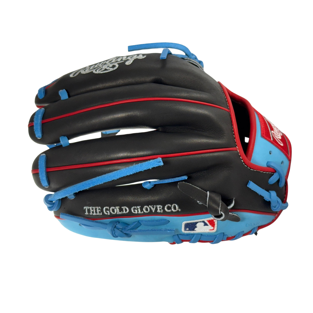 Rawlings Custom Black and Columbia Blue Heart of the Hide PROCS5-19 11.5" Baseball Glove