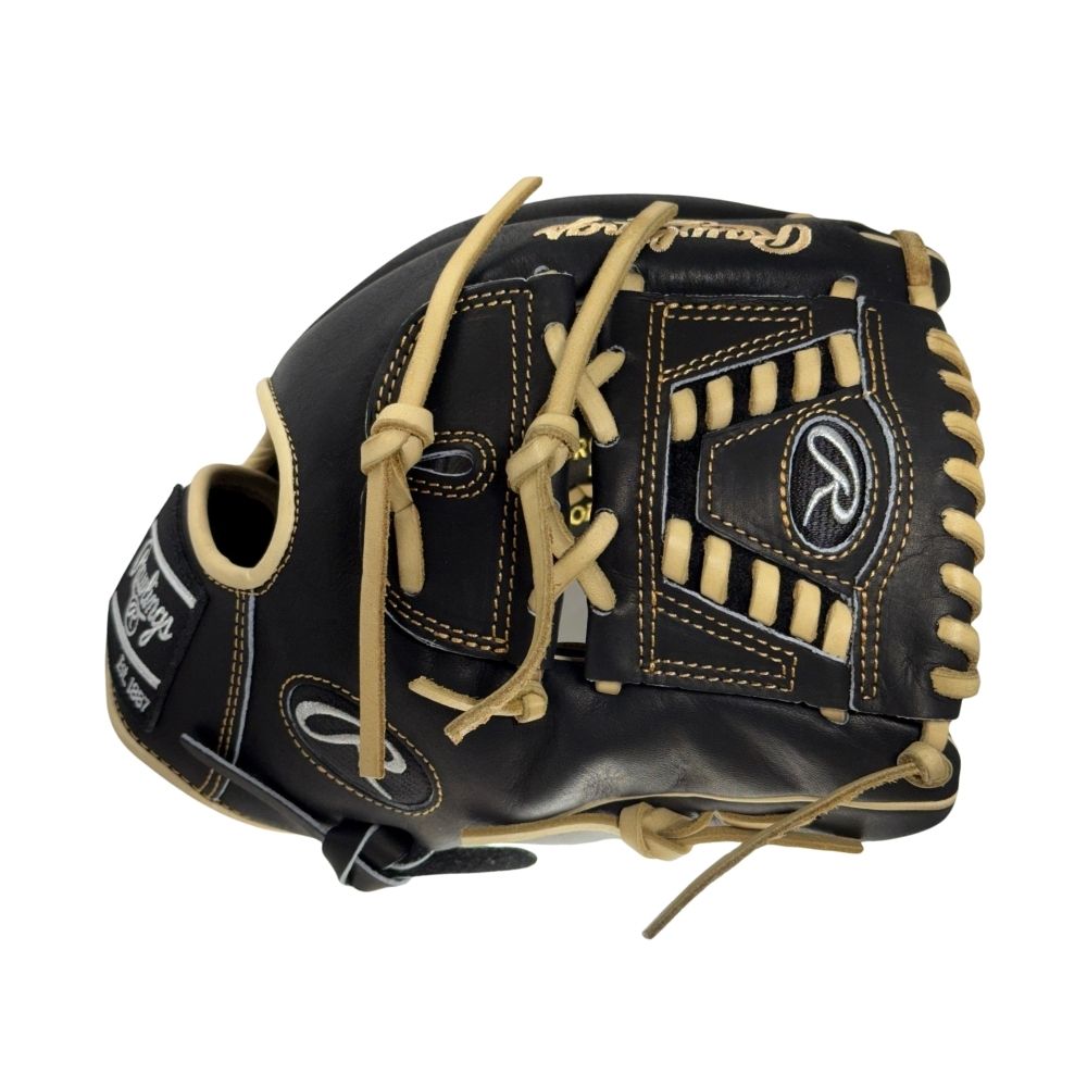 Rawlings Custom PRO206-30 Heart of the Hide 12" Pitcher's Glove: Black/Camel