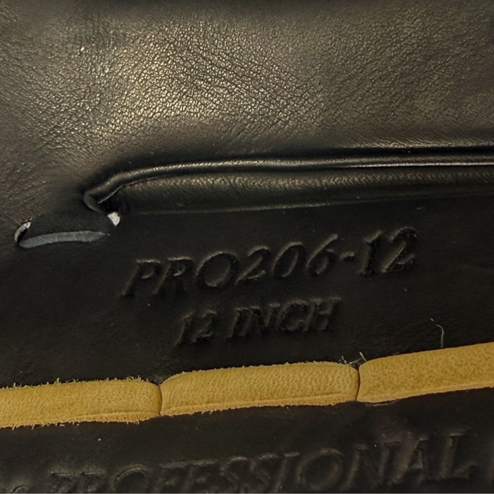 Rawlings Custom PRO206-12 Heart of the Hide 12" Pitcher's Glove: Camel/Black