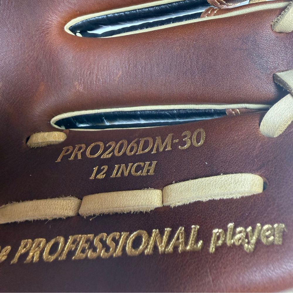 Rawlings Custom PRO206DM-30 Heart of the Hide 12" Pitcher's Glove: Timberglaze/Black Croc