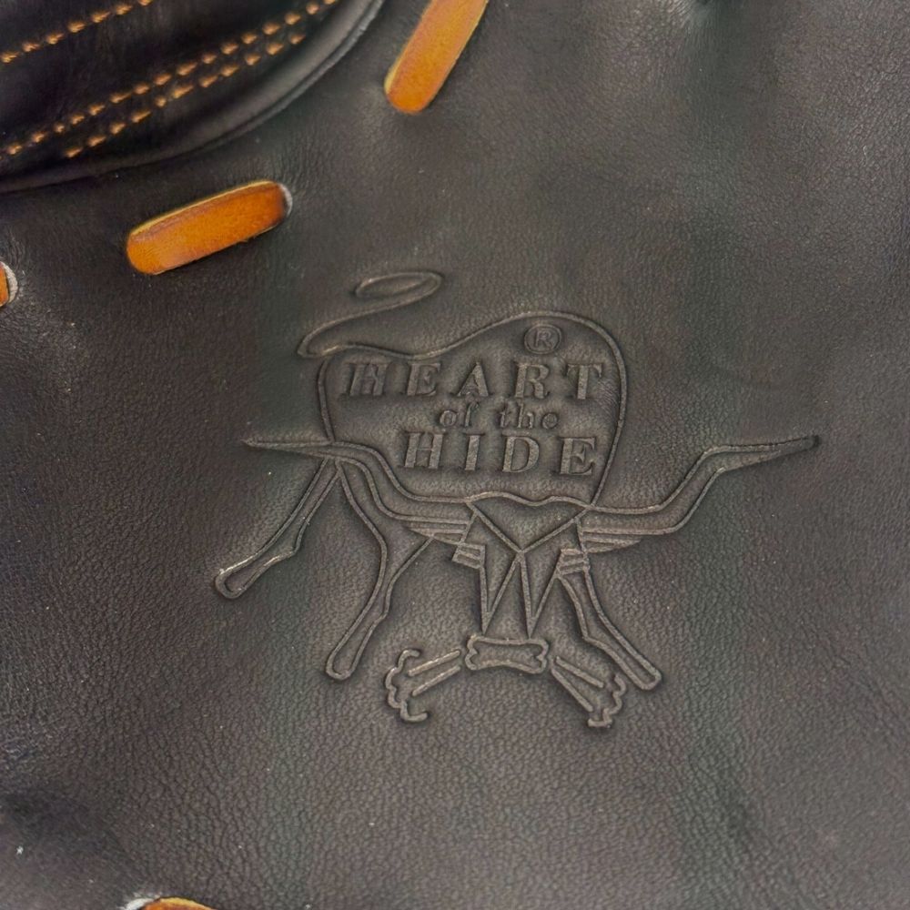 Rawlings Heart of the Hide Custom 12" Black Infield Glove: PRO206-6