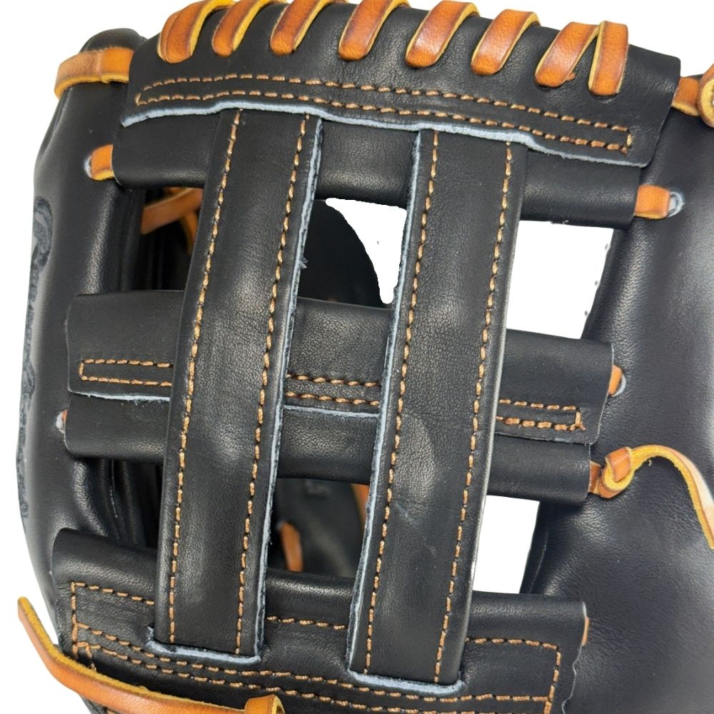 Rawlings Heart of the Hide Custom 12" Black Infield Glove: PRO206-6