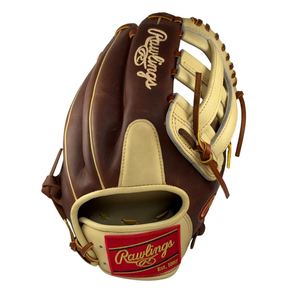 Rawlings Heart of the Hide Custom 12" Timberglaze and Camel Infield Glove: PRO206-6