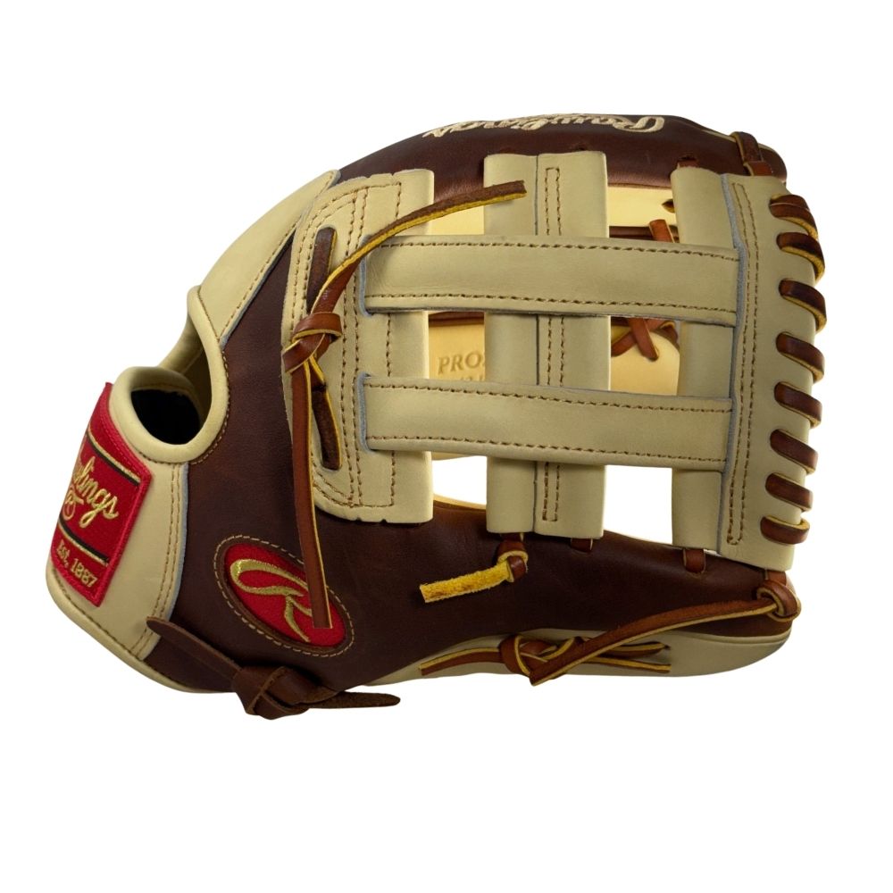 Rawlings Heart of the Hide Custom 12" Timberglaze and Camel Infield Glove: PRO206-6