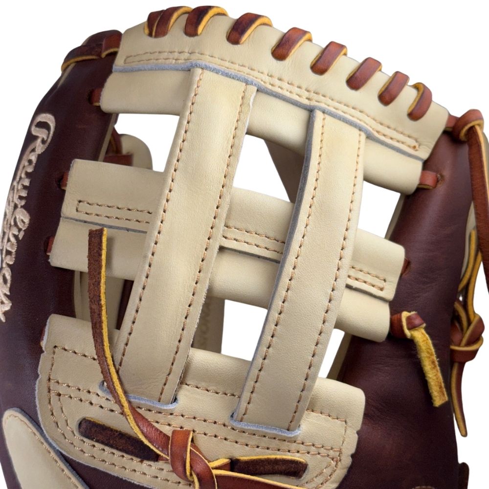 Rawlings Heart of the Hide Custom 12" Timberglaze and Camel Infield Glove: PRO206-6