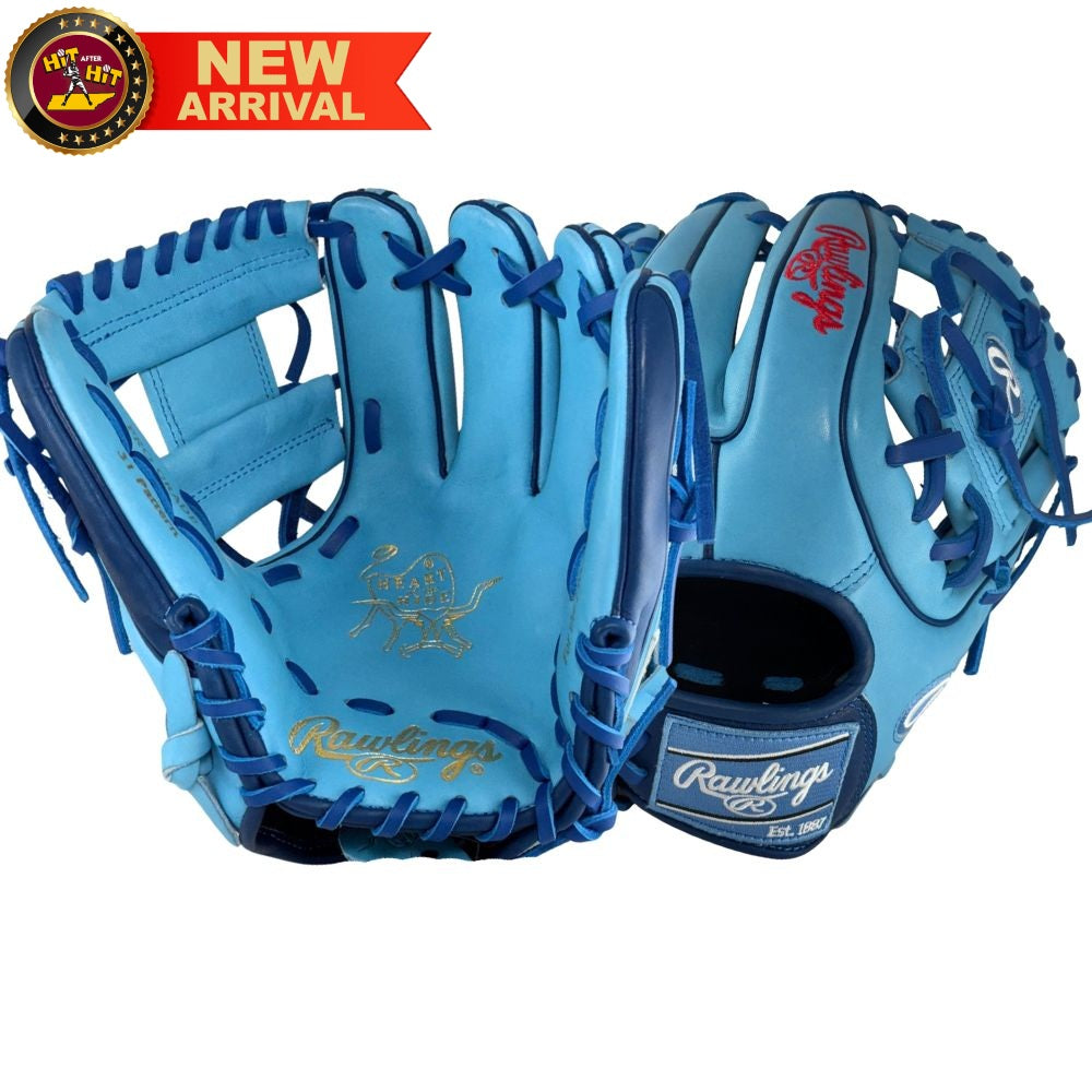 Rawlings Custom Contour Columbia Blue and Royal PRO312U-2 11.25" Infielders Glove