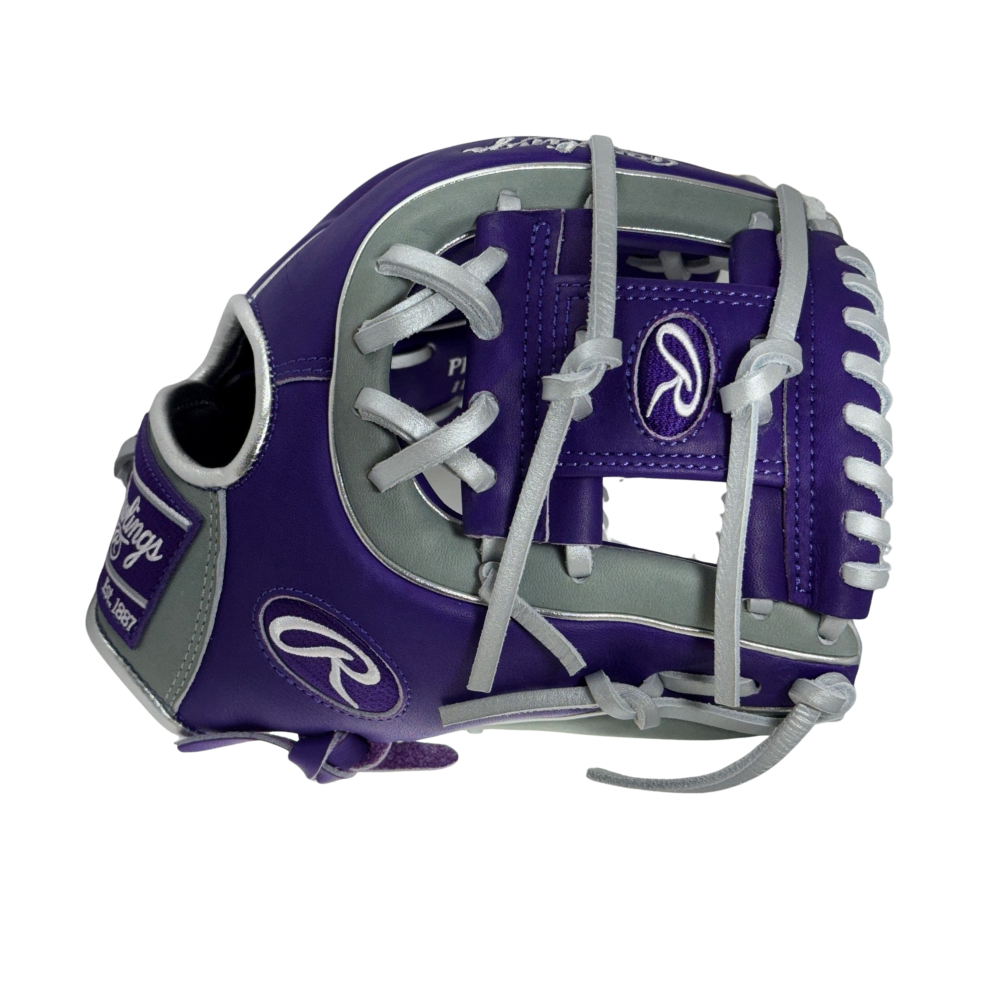 Rawlings Custom Contour Purple and Gray PRO312U-2 11.25" Infielders Glove
