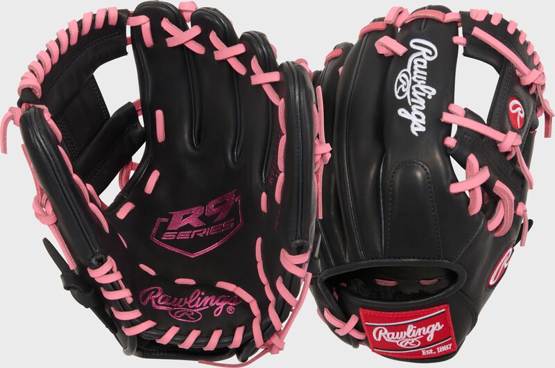 Rawlings R9 Series 11.25" Contour Baseball Glove: R91125U-2BP