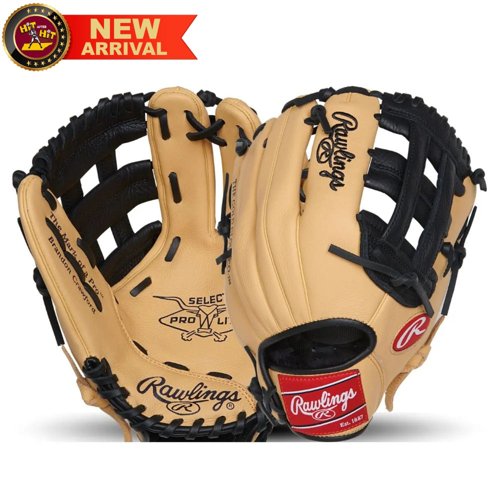 RAWLINGS SELECT PRO LITE 11.25 IN BRANDON CRAWFORD YOUTH INFIELD GLOVE: SPL112BC