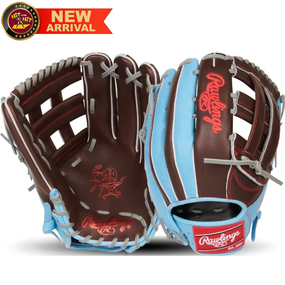 RAWLINGS HEART OF THE HIDE 12.75-INCH OUTFIELD GLOVE: PRO3039-6CH