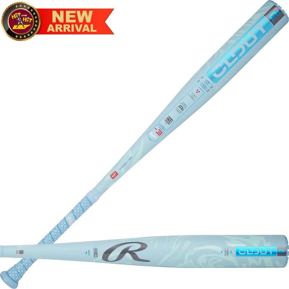 RAWLINGS 20025 CLOUT AI BBCOR BASEBALL BAT: RBB5C3