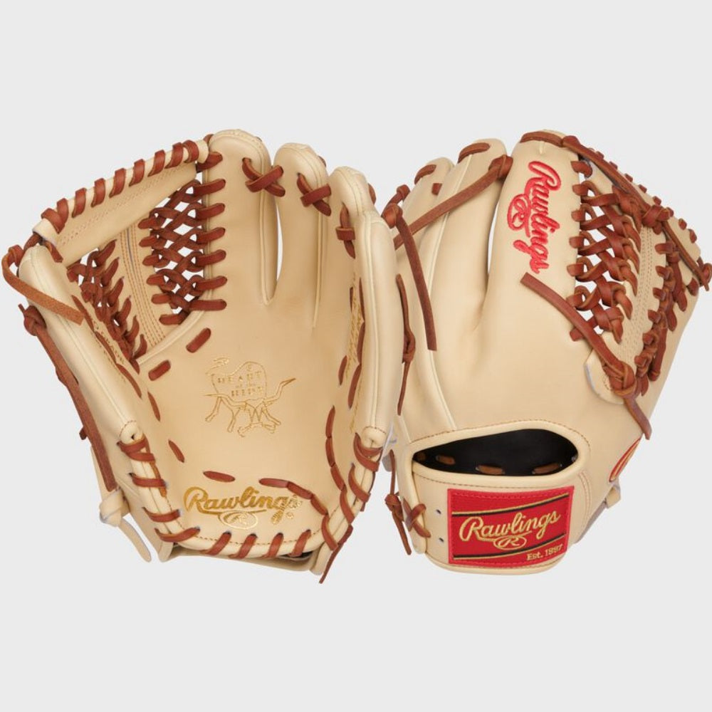 RAWLINGS HEART OF THE HIDE 11.75" MODIFIED TRAP-EZE GLOVE: PROR205-4CTG