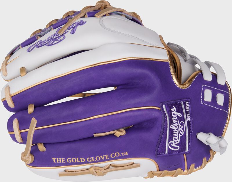 Rawlings 2025 Liberty Advanced Color Series 12.50" Fastpitch Glove: RLA125-18WPUG