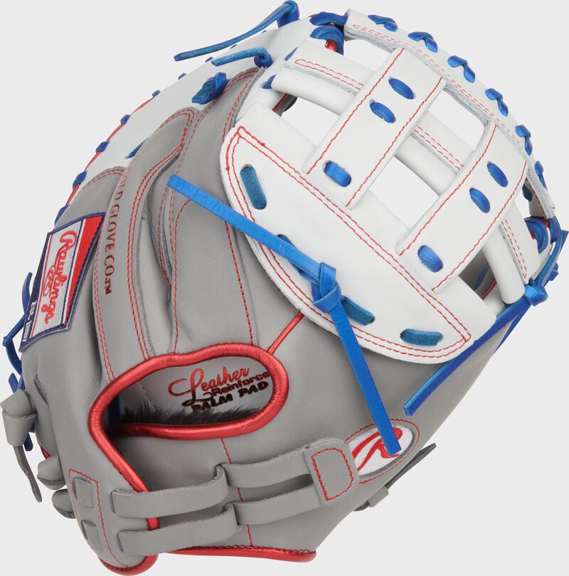 Rawlings 2025 Liberty Advanced 33" Fastpitch Catcher's Mitt: RLACM33FP-24GW