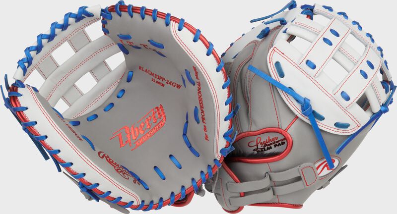 Rawlings 2025 Liberty Advanced 33" Fastpitch Catcher's Mitt: RLACM33FP-24GW