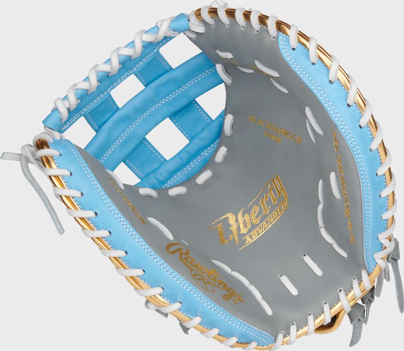 Rawlings 2025 Liberty Advanced Color Series 34" Fastpitch Catcher's Mitt: RLACM34FPGCB