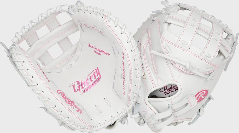 Rawlings 2025 Liberty Advanced Color Series 34" Fastpitch Catcher's Mitt: RLACM34FPWP