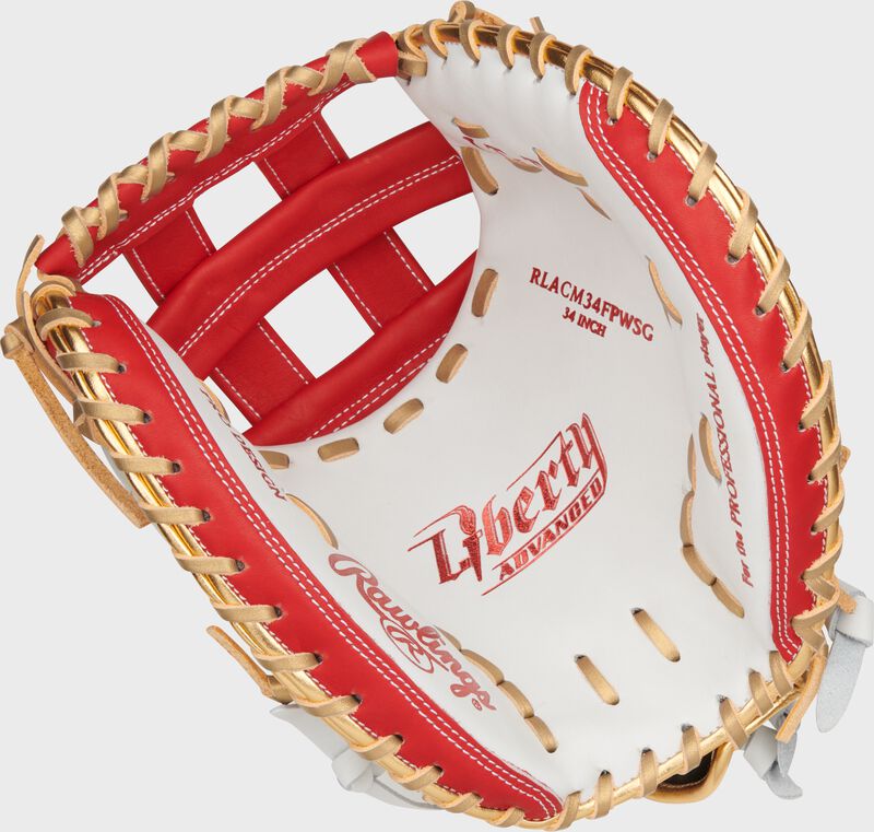 Rawlings 2025 Liberty Advanced Color Series 34" Fastpitch Catcher's Mitt: RLACM34FPWSG