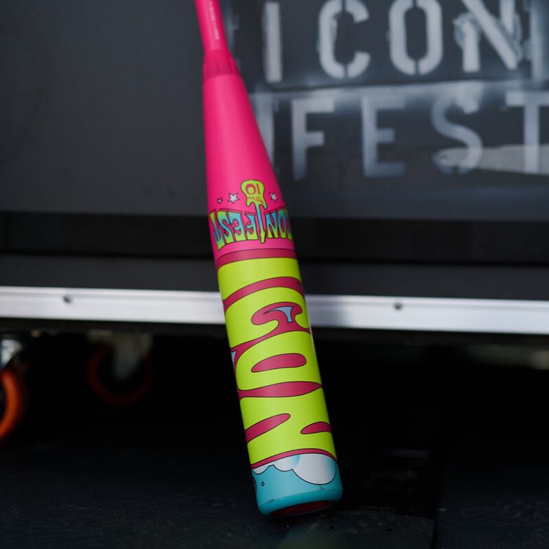 2026 Rawlings -10 Icon Fest Pink USA Baseball Bat: RUS6IFP10