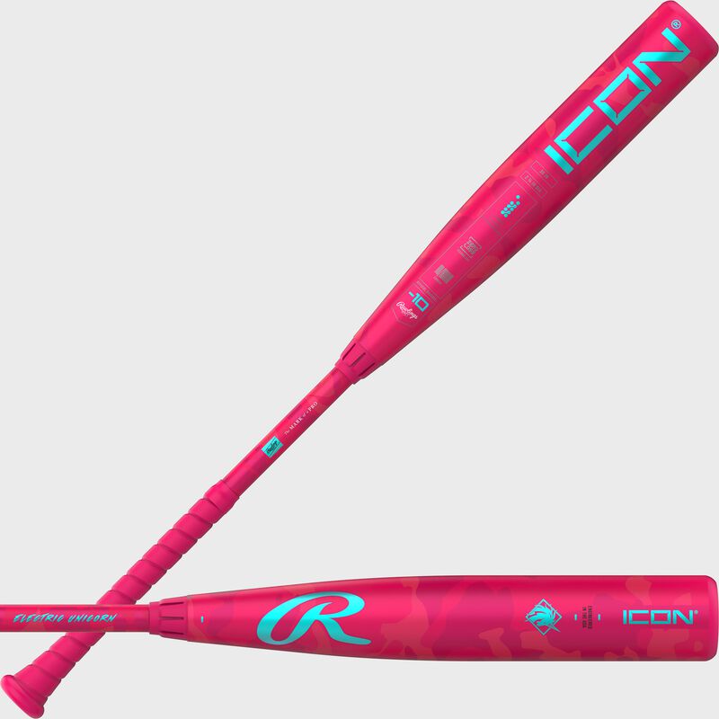 2025 RAWLINGS -10 ICON ELECTRIC UNICORN USSSA BASEBALL BAT: RUT5IPK10