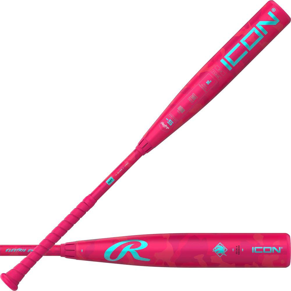 2025 RAWLINGS -5 ICON ELECTRIC UNICORN USSSA BASEBALL BAT: RUT5IPK5