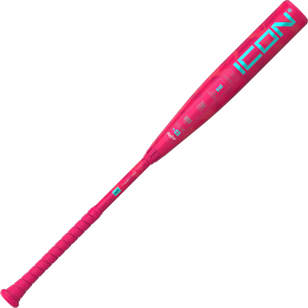 2025 RAWLINGS -8 ICON ELECTRIC UNICORN USSSA BASEBALL BAT: RUT5IPK8