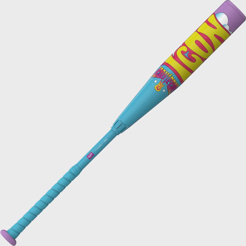 2026 Rawlings Icon Fest Light Blue USSSA Baseball Bat: RUT6IFL10