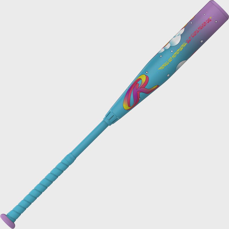 2026 Rawlings Icon Fest Light Blue USSSA Baseball Bat: RUT6IFL10