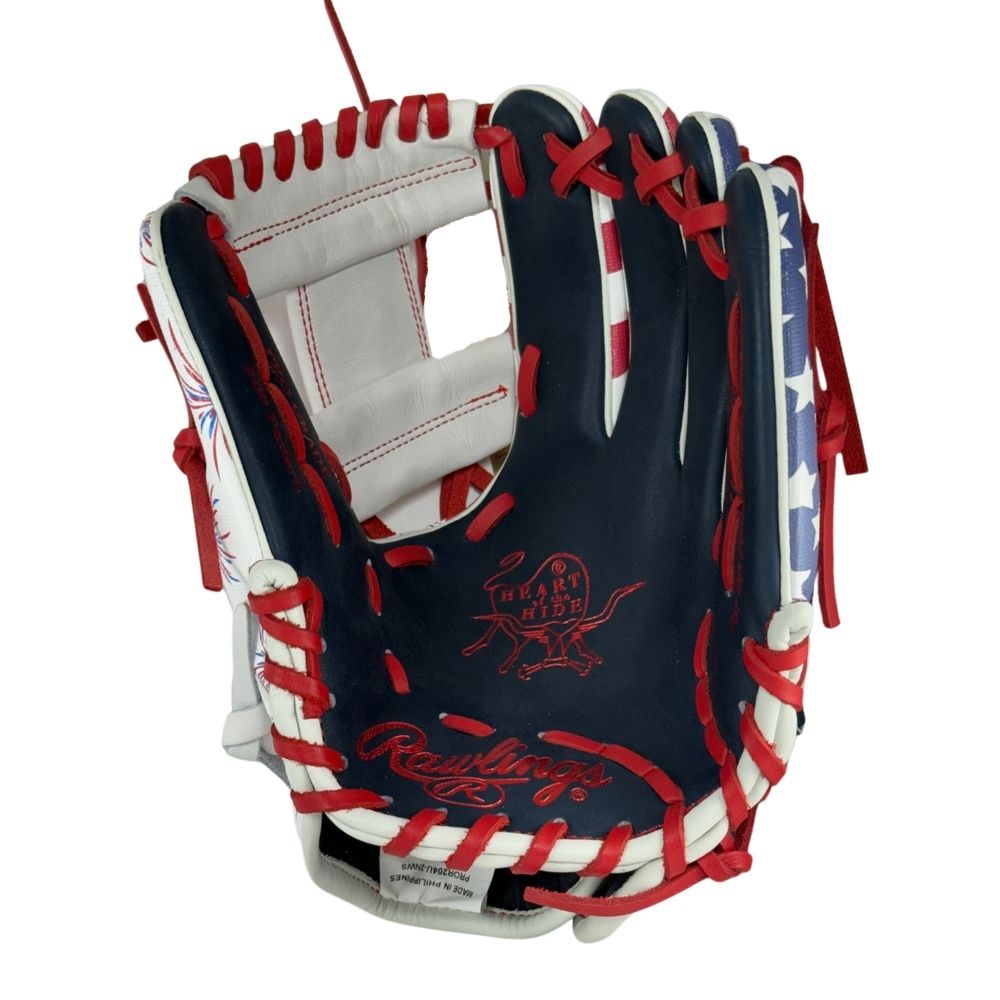 Rawlings 11.5" EXCLUSIVE USA Heart of the Hide ContoUR Fit Infield Glove: PROR204U-2NWS