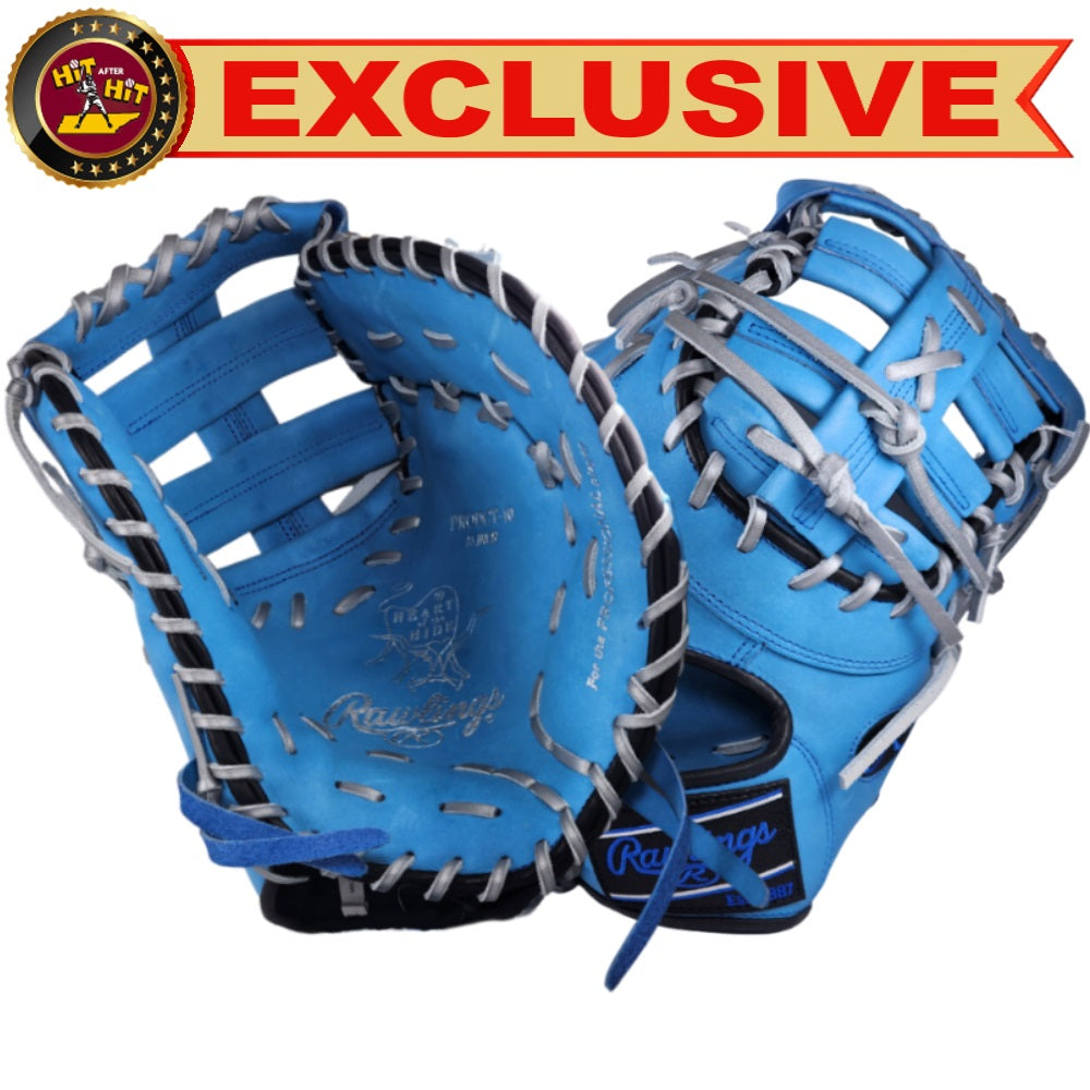 Rawlings Custom "Blue DIamonds" HOH 13" First Base Mitt: PRODCTC-10