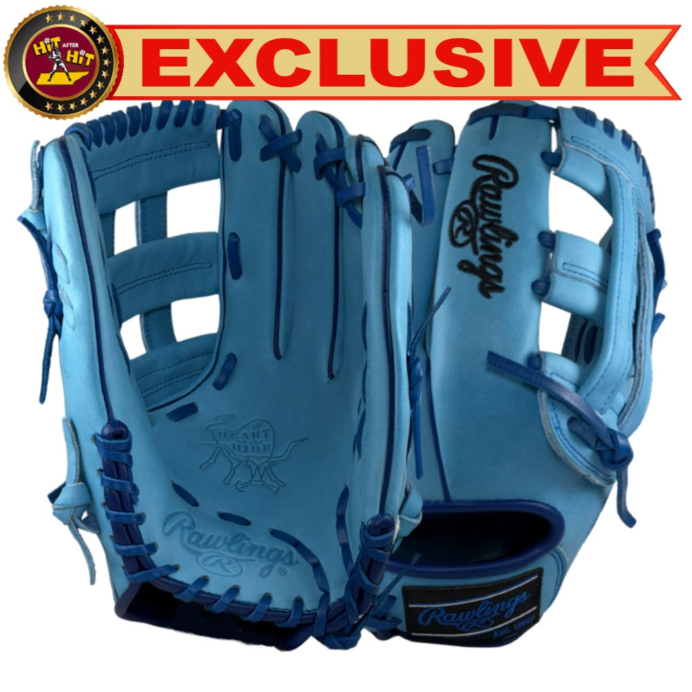 Rawlings Custom "Frosty" PRO3028U-6 Heart of the Hide 12.5" Outfield Glove