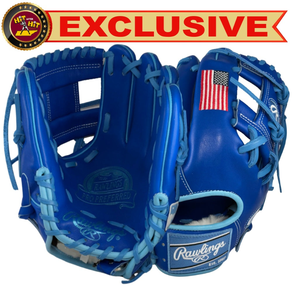 Rawlings Custom Vibrant Royal Heart of the Hide PROCS5-2 11.5" Baseball Glove