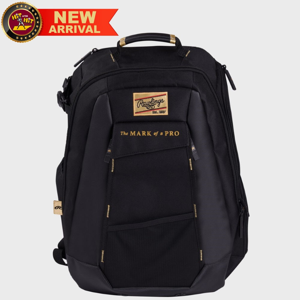 Rawlings Gold Collection Utility Backpack GCUBKPK- Black