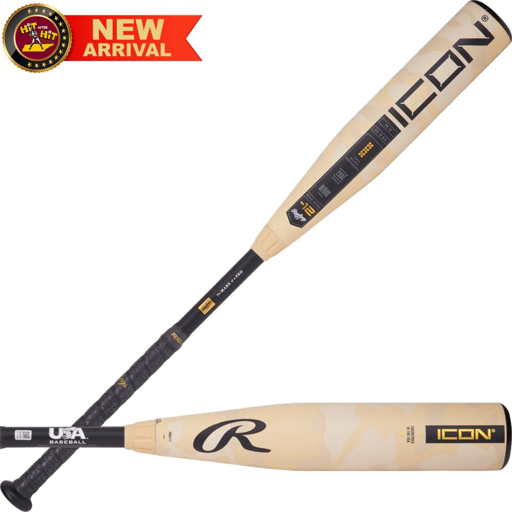 Rawlings 2025 ICON -12 USA Baseball Bat: RUS5I12