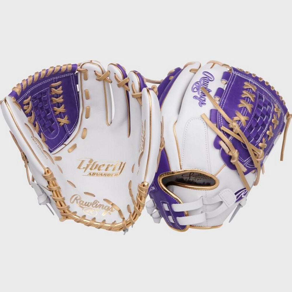 Rawlings 2025 Liberty Advanced Color Series 12.50" Fastpitch Glove: RLA125-18WPUG