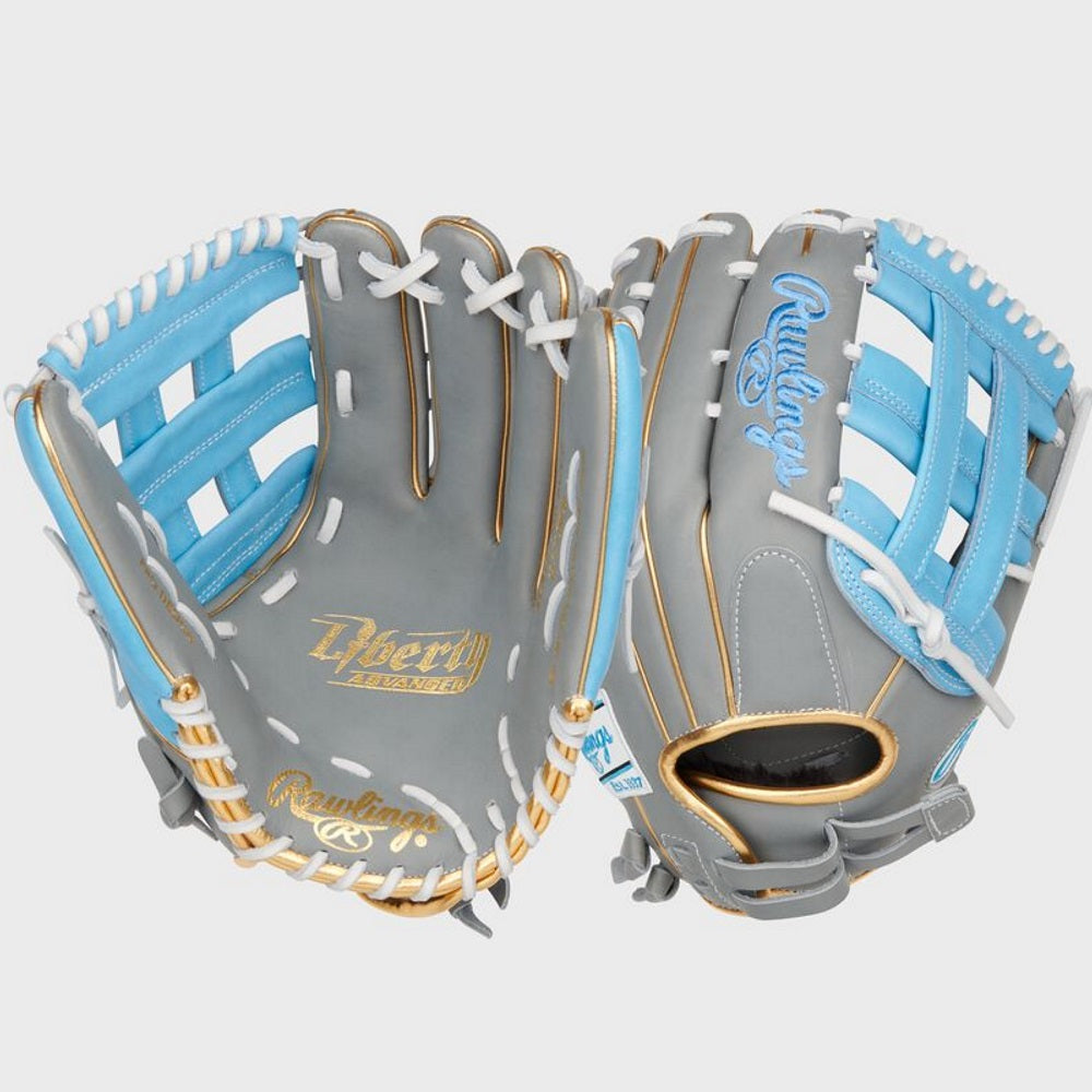 Rawlings 2025 Liberty Advanced Color Series 12.75" Fastpitch Glove: RLA1275-6GCB