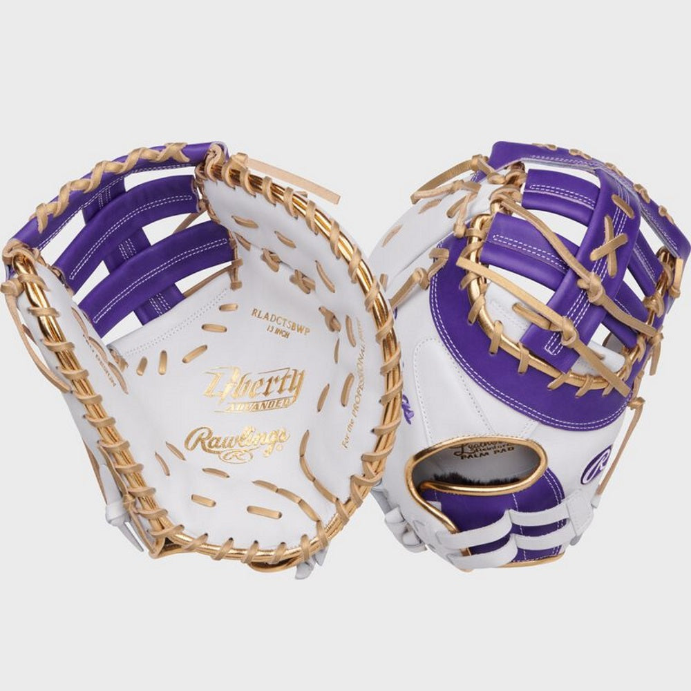Rawlings 2025 Liberty Advanced Color Series 13" Fastpitch First Base Glove: RLADCTSBWPUG