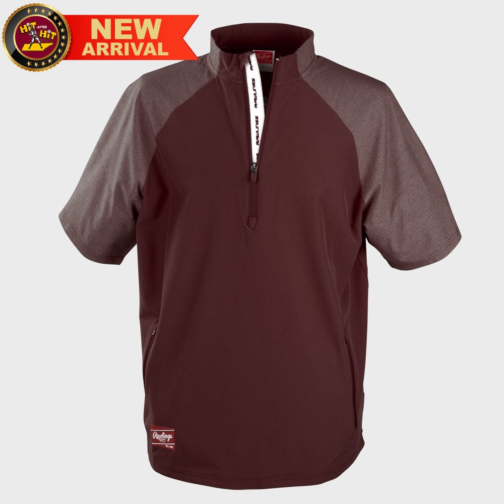 Rawlings Cardinal ColorSync Short Sleeve Cage Jacket: CSSSJ2