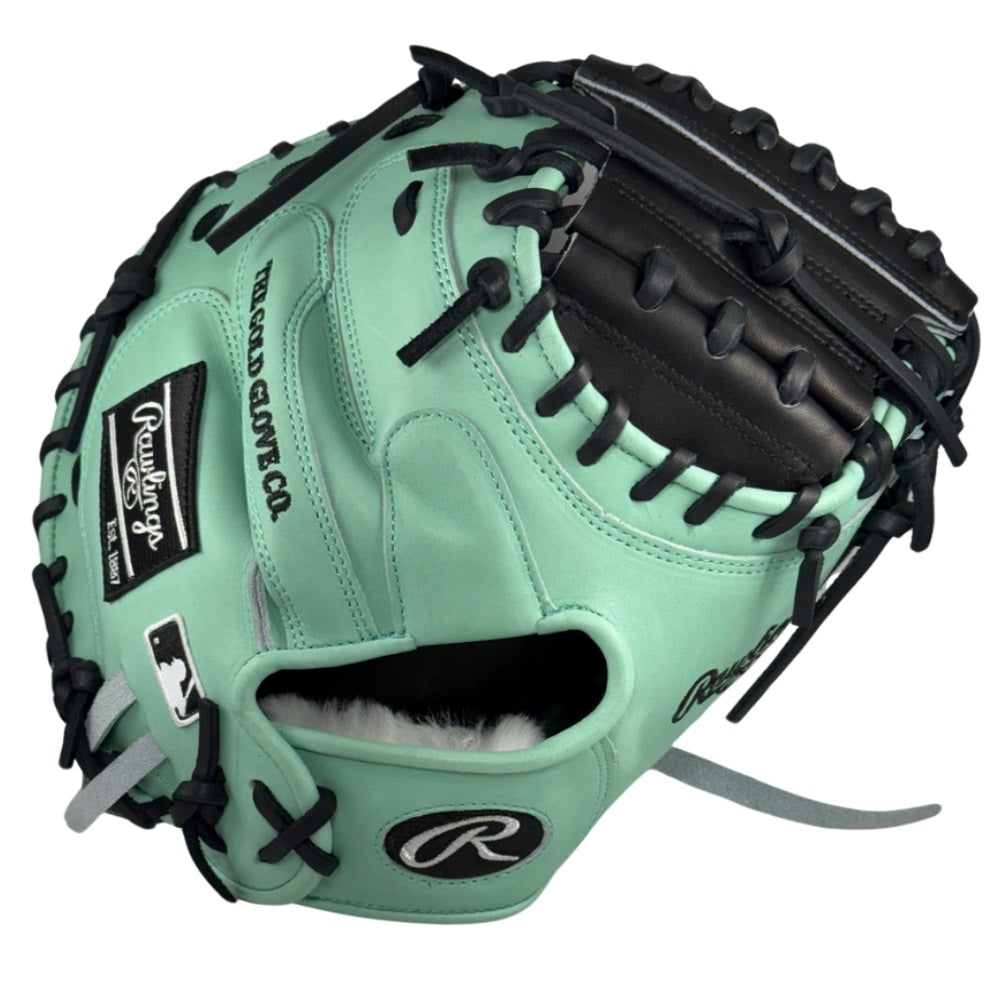 Rawlings Custom 33" PROSCM33-23 Pro Preferred Catchers Mitt: Mint/Black