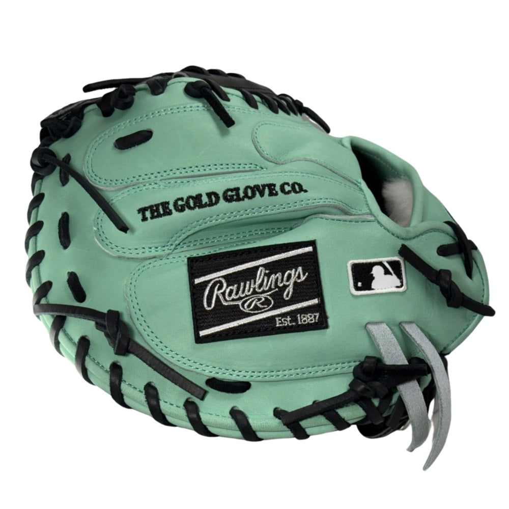 Rawlings Custom 33" PROSCM33-23 Pro Preferred Catchers Mitt: Mint/Black