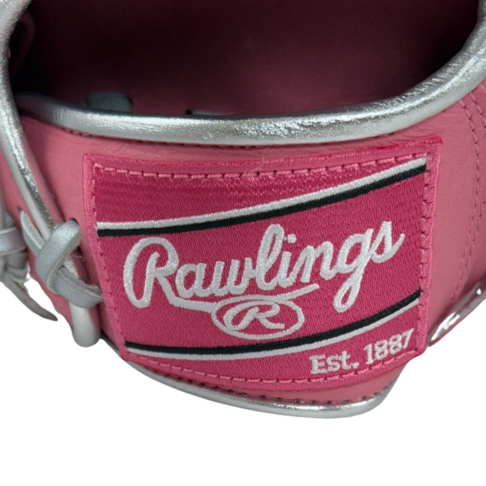 Rawlings Custom Heart of the Hide Pink 11.5" Baseball Glove: PRO204W-2