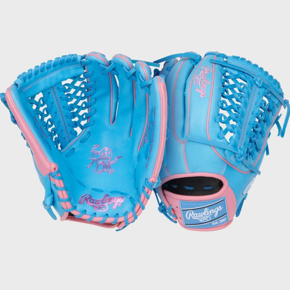 Rawlings Heart of the Hide 12.75-Inch Modified Trap-Eze Web Glove: PRO